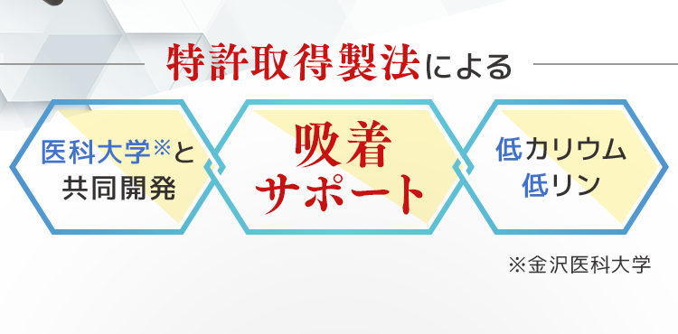 特許取得製法による